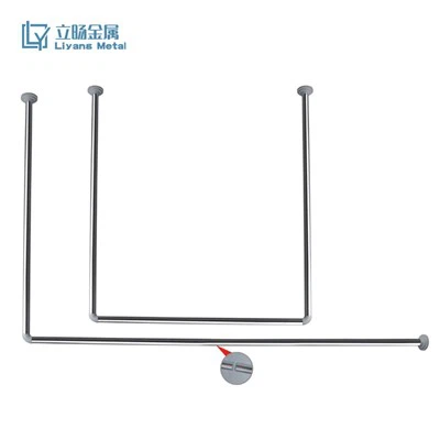 Pemegang Batang Tirai Berbentuk U