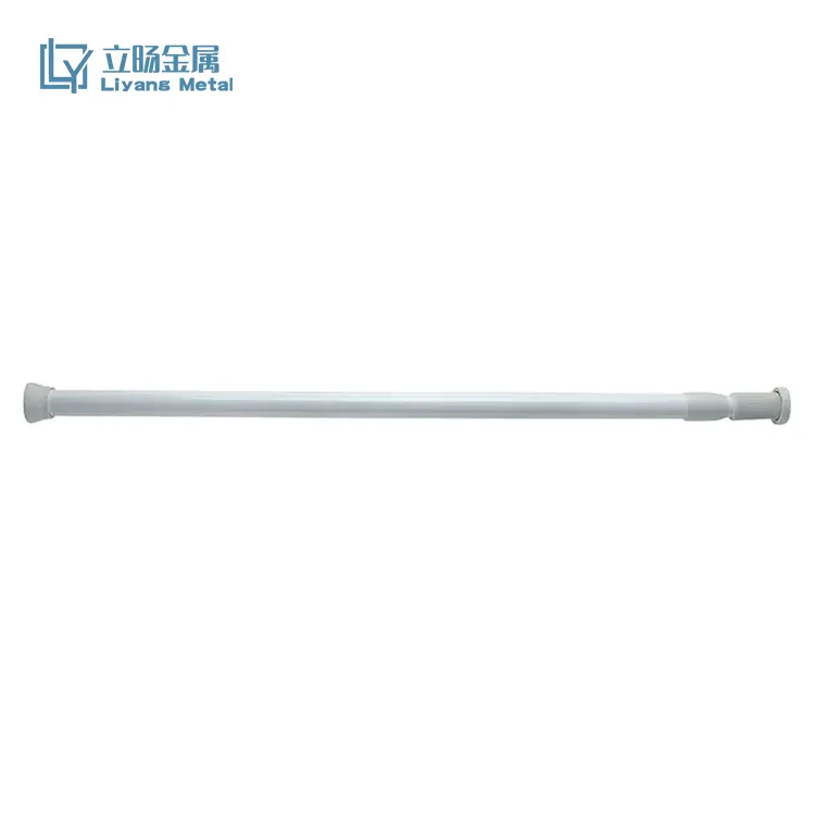 Wall Mounted Straight Shower Curtain Rod