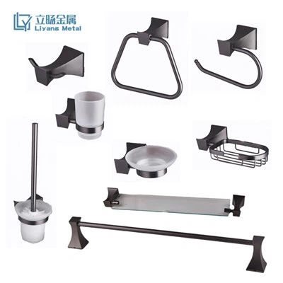 Set Aksesori Bilik Mandi Nikel Digilap